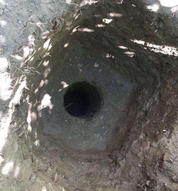 pier hole small