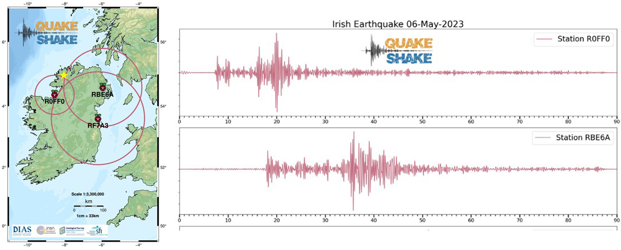 QuakeShake-Detection Detections made by QuakeShake's Community