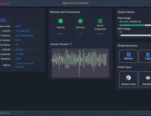 Protected: Introducing the New Raspberry Shake Dashboard